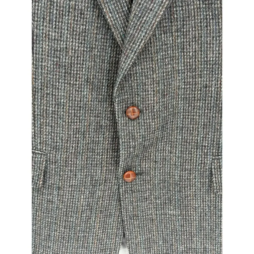 Boston Traders Men's 100% Wool Tweed Sport Coat Blazer 42L Career Fall Winter